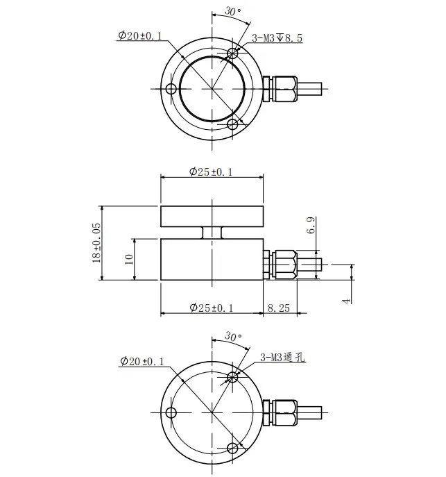 Integration Production Process 20 Capacity Online Tension Sensor for Slitting Machine 0